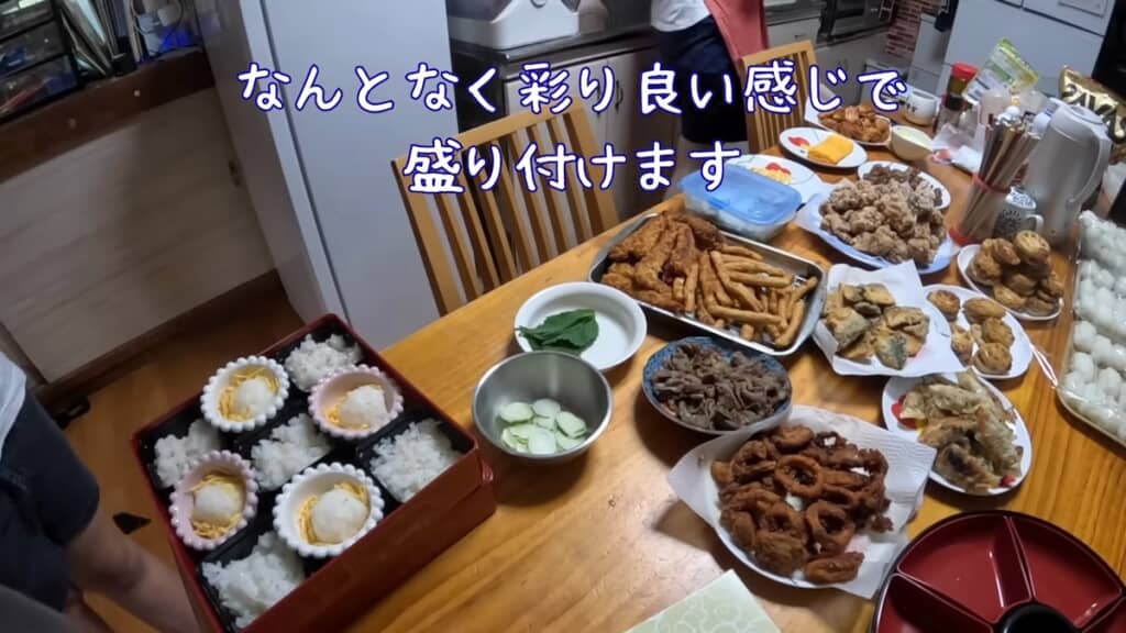 ようやく全ての料理ができました