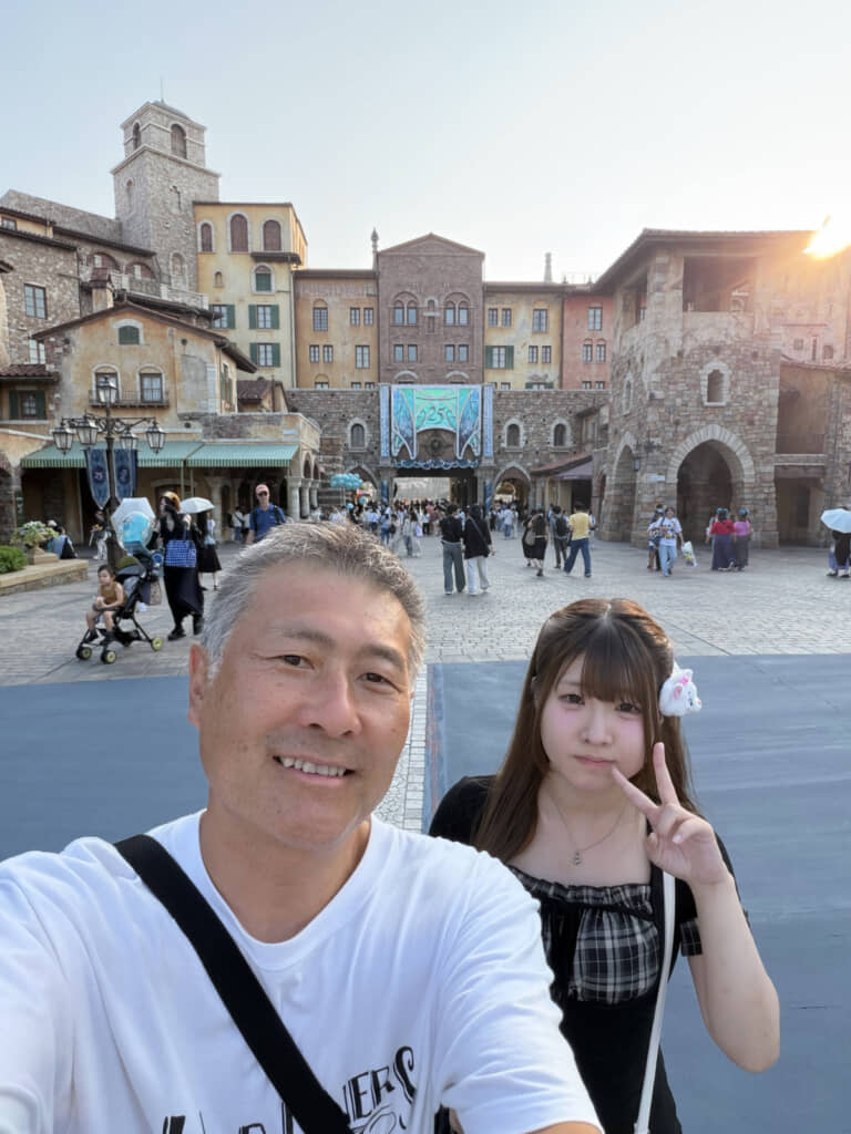 2026年7月で18歳になった娘さんとのツーショット