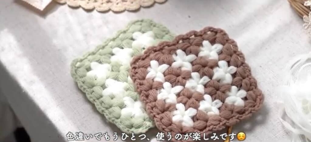 色違いも編みました