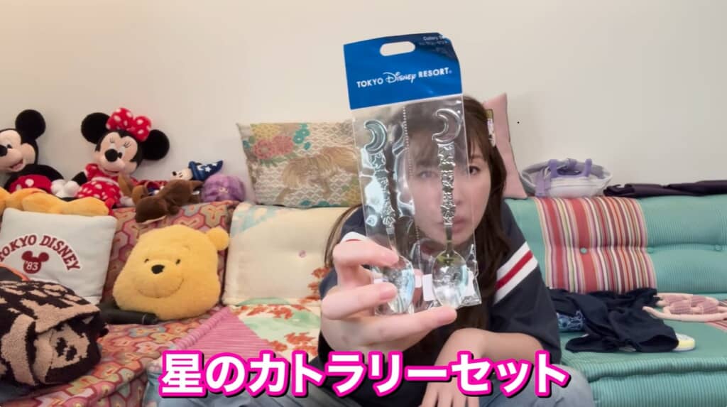 「Dreamy Starry Time」シリーズの「ティースプーンセット」(1800円)