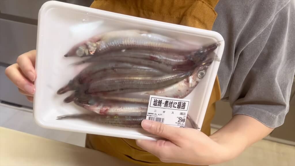 魚屋の妻が1番おいしいとオススメするニギス