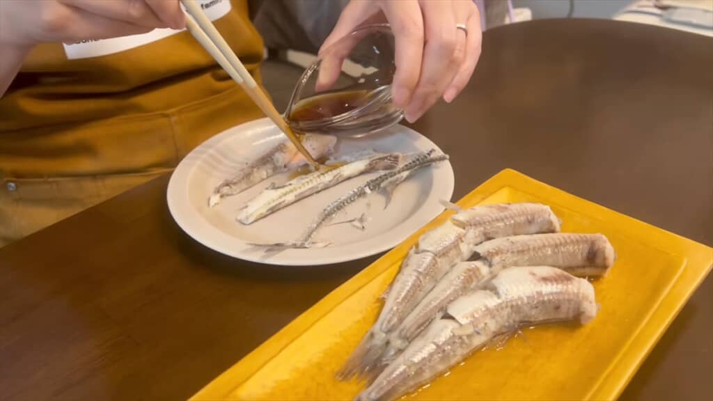 魚屋の妻が1番おいしいとオススメするニギス