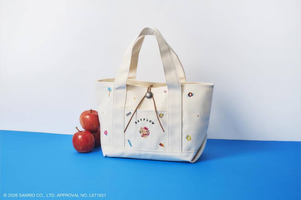 BAYFLOW × HELLO KITTY 刺繍ロゴトートバッグ BOOK