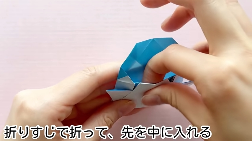 ペンギンの形が完成
