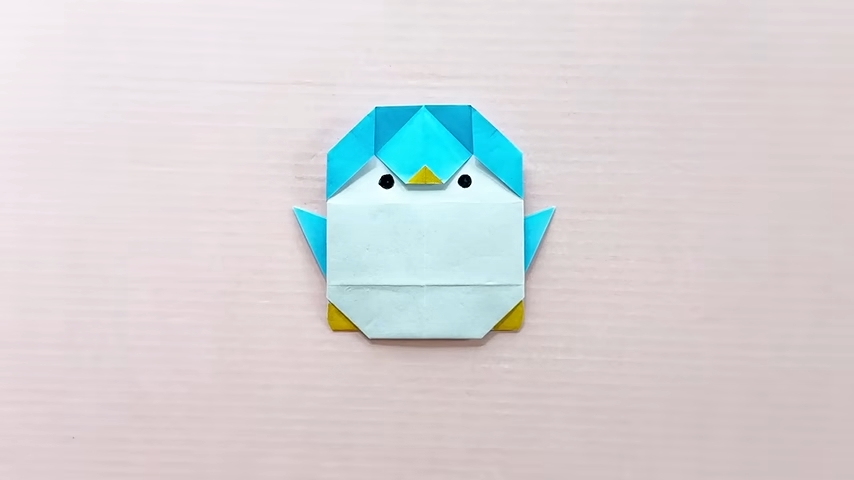 かわいいペンギンが完成！