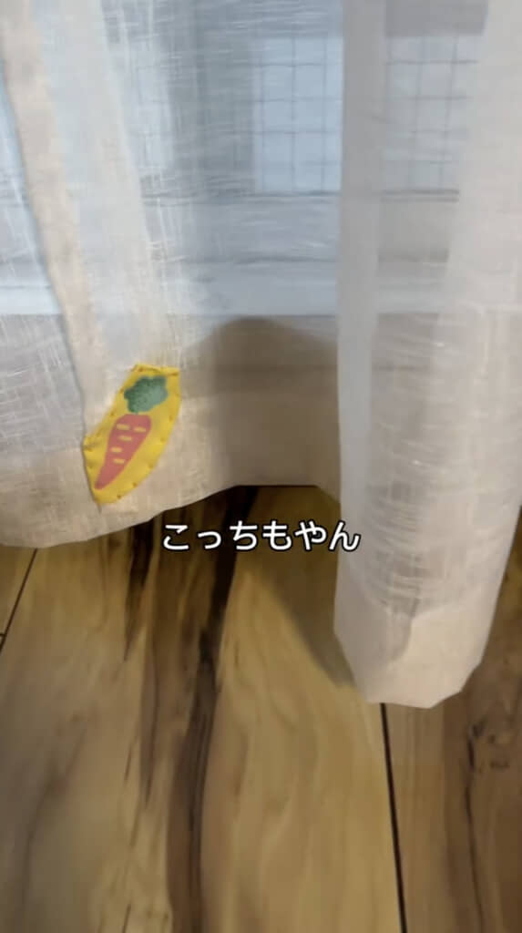 こっちにもにんじんが……