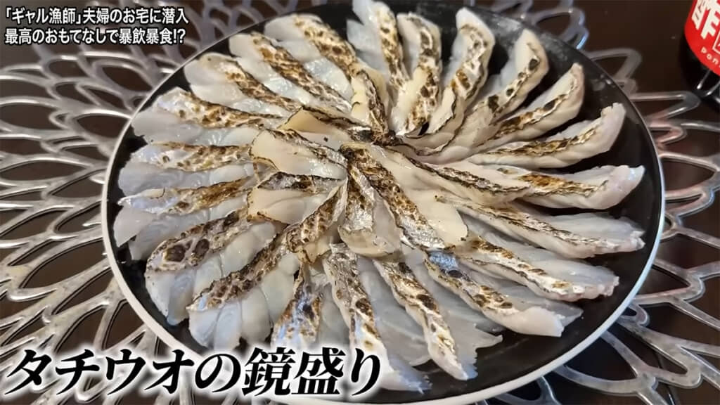 タチウオの鏡盛り、おいしそう……！