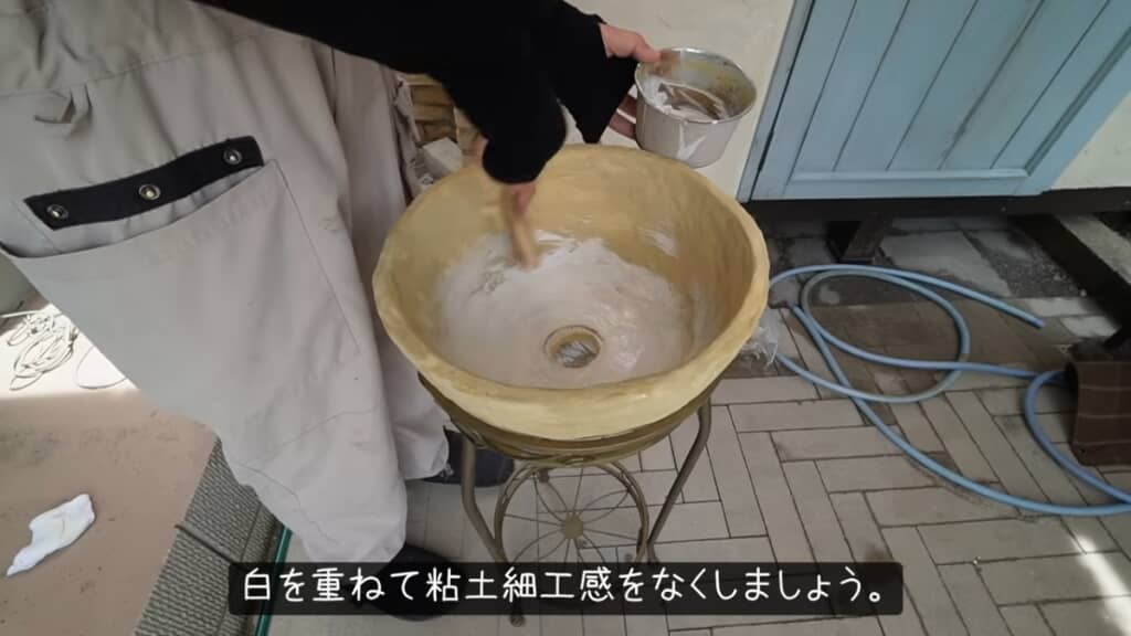 色を塗り替えてアンティーク調に統一