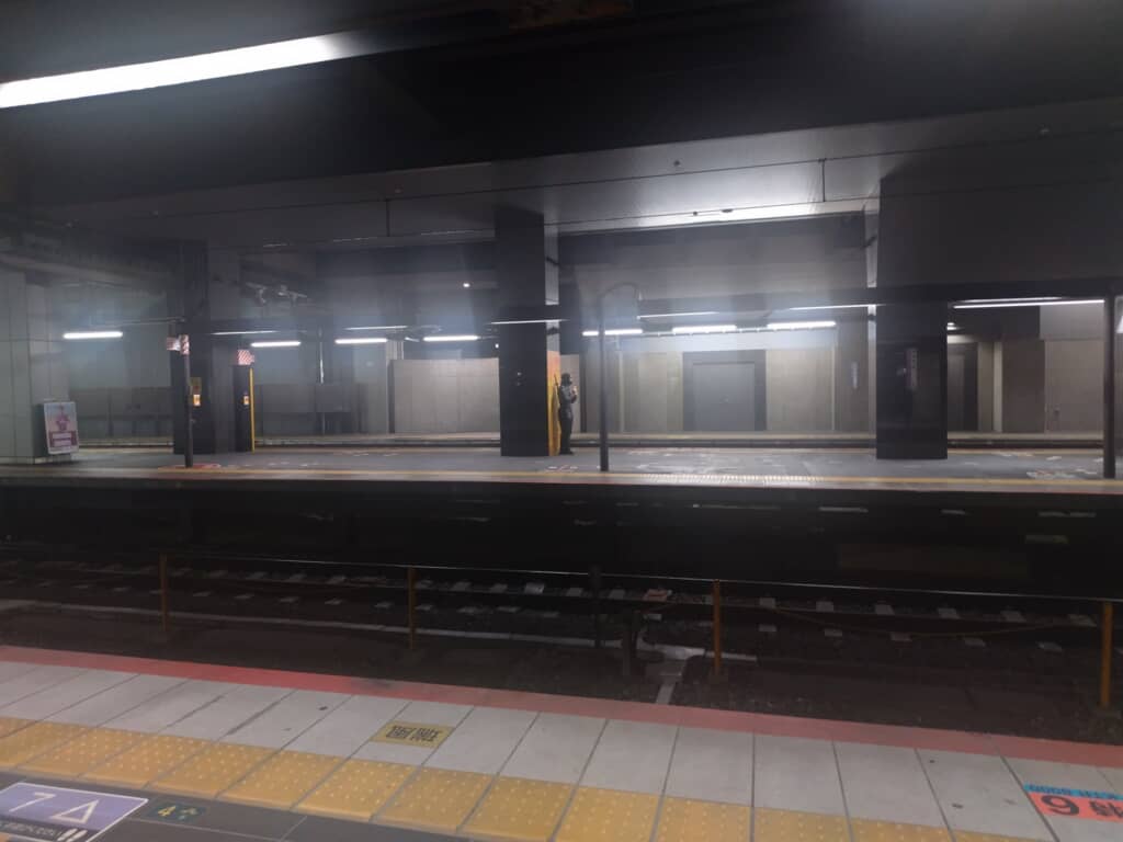 京都駅にいた忍者