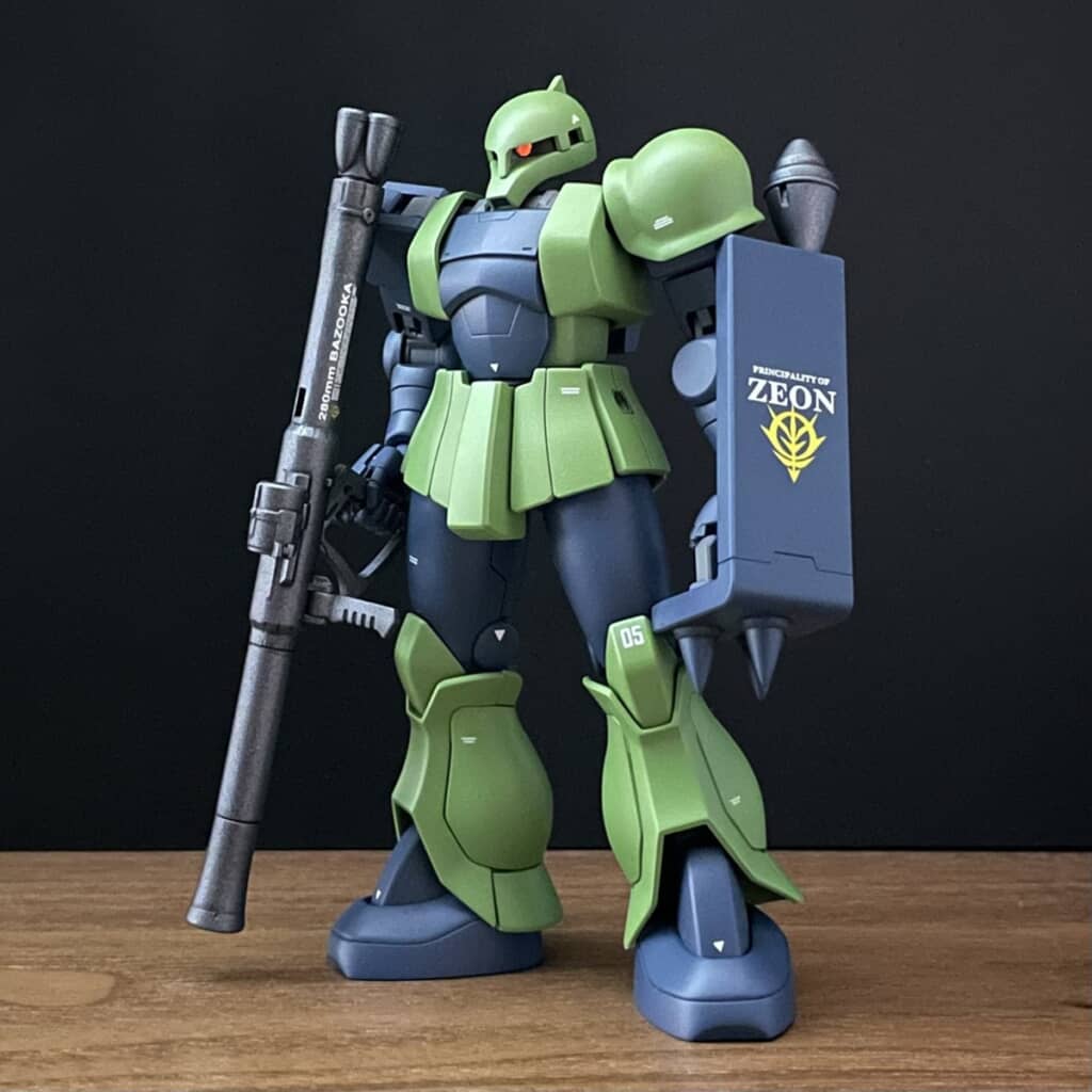 ザクIIのキットから作った旧ザク