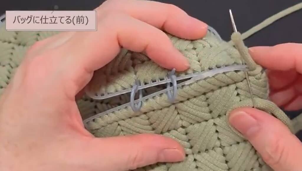 マーカーを付けます
