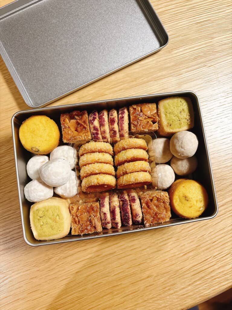 オリジナルクッキー缶が完成!