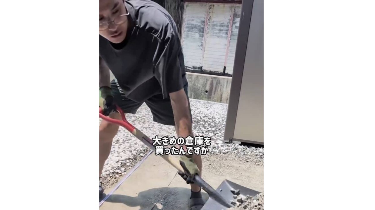 日曜大工が得意な夫→自宅庭に作ったのは……「ちょ!?」　目を見張る完成品に「神を超えてます」「頼りになる」（1/3） | リフォーム・リノベーション・DIY ねとらぼ