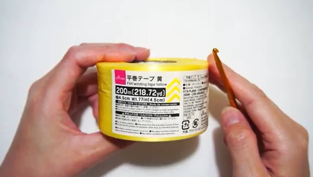 平巻テープを使います