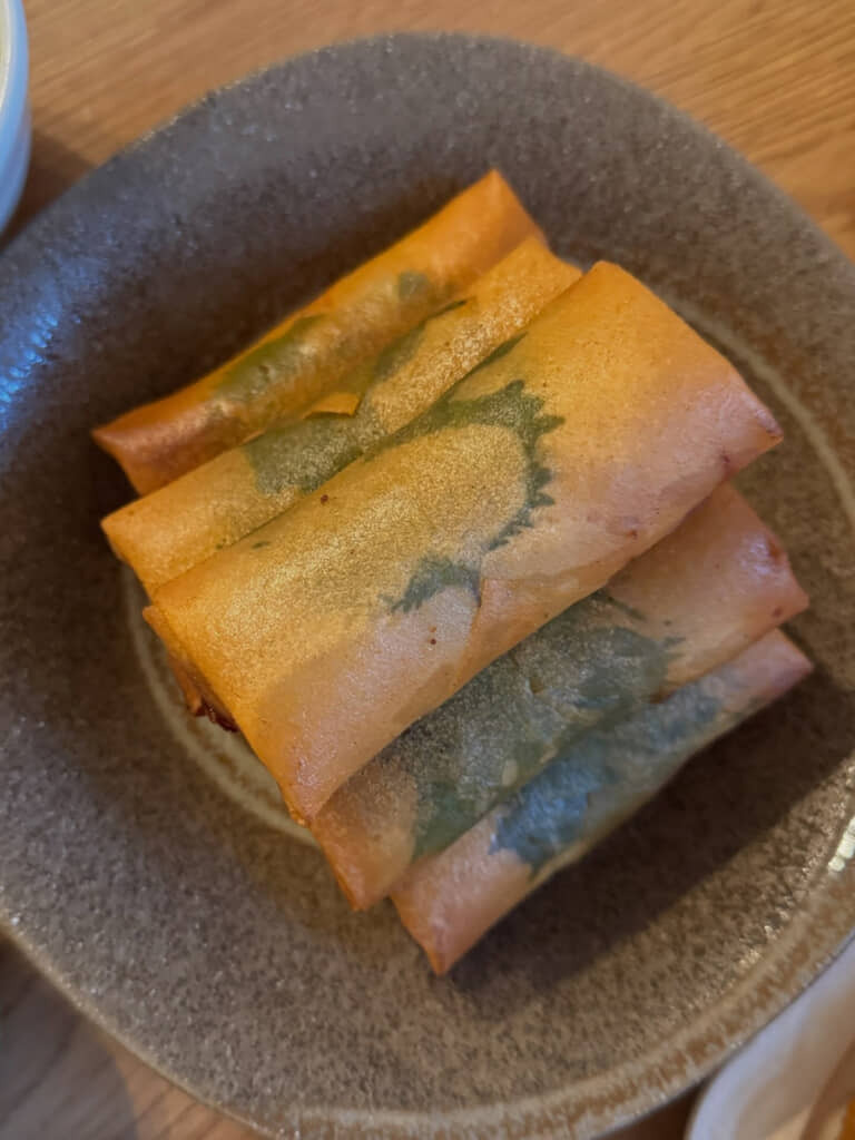 大葉入り春巻き