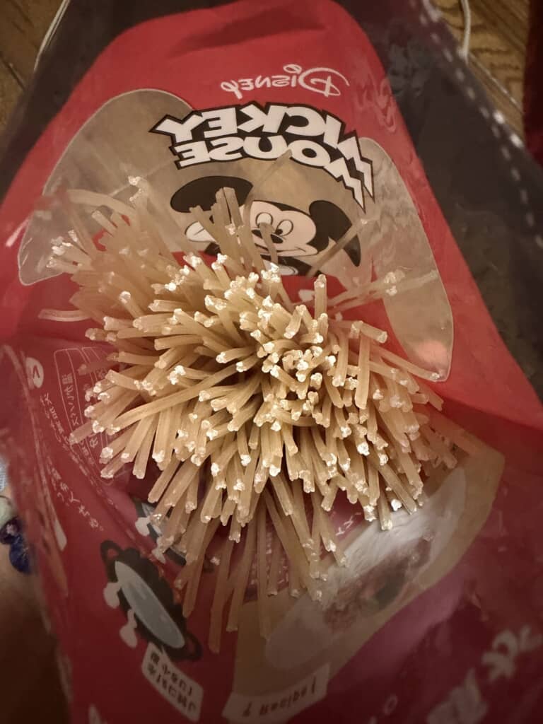 ミッキーマウス ライスヌードル パスタ