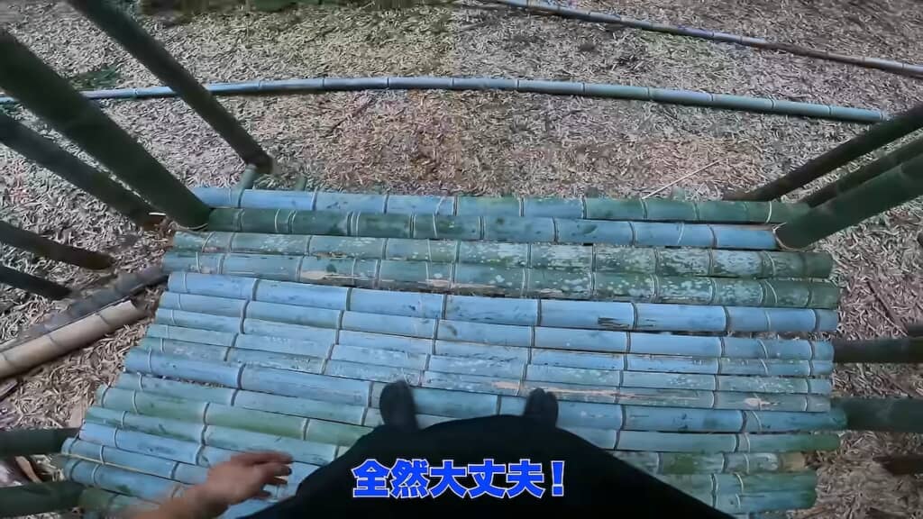 じゅうぶん安定した床になりました
