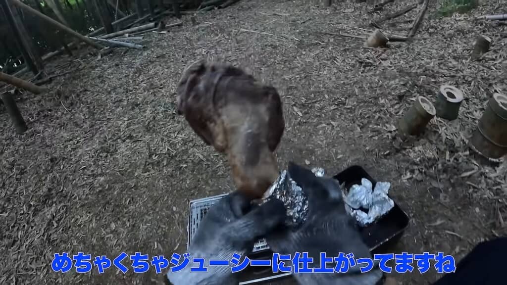 ジューシーに焼き上がっていました
