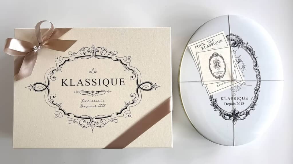 La Klassique (ラ・クラシック)のクッキー缶