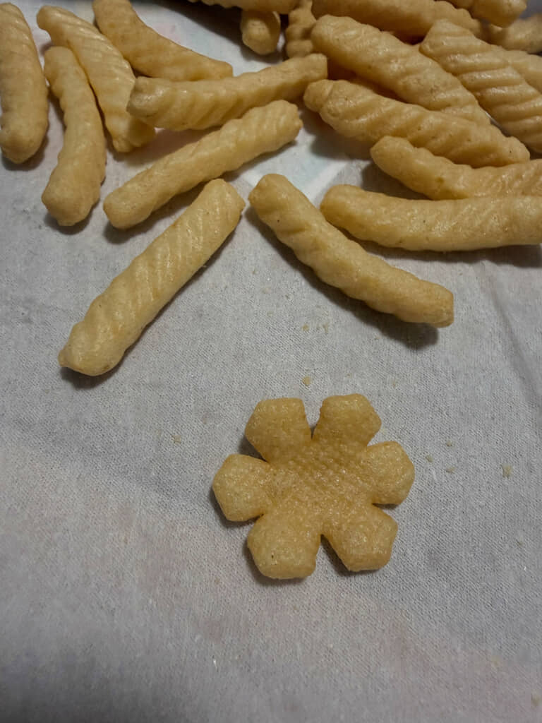 花形のものが混ざっていました！