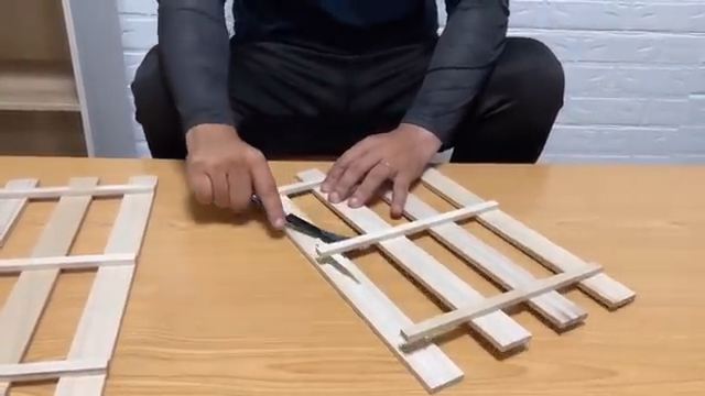 スノコから板を外す