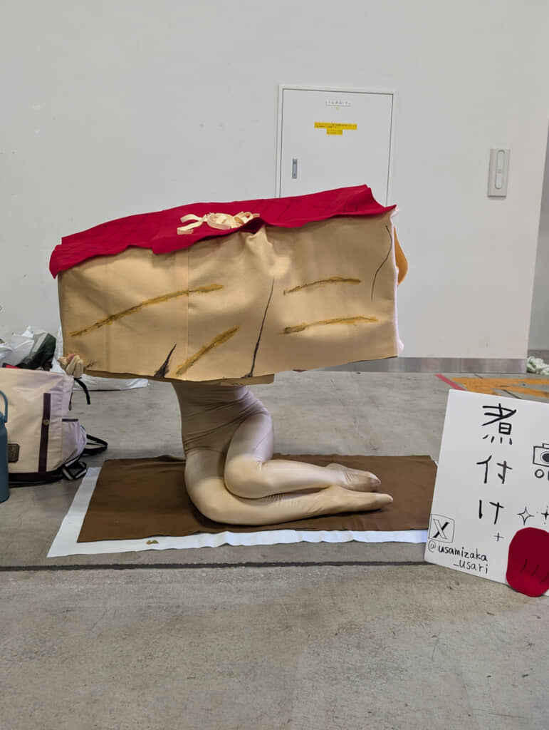 「なんでちょっとなまめかしいんだよ」と好評のショット