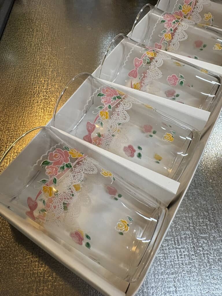 気に入って780円で購入したグラス