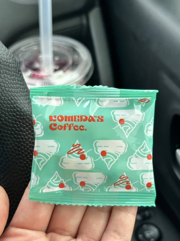 豆菓子もついていました