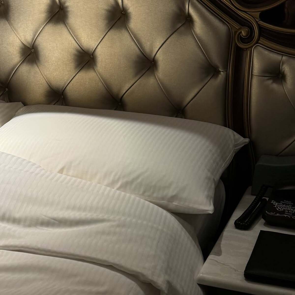 ディズニーの高級ホテルに宿泊→ぬいぐるみを置いて、部屋に戻ったら…… まさかの光景に「悶絶しました」「高くても行きたくなる」 | ライフスタイル ねとらぼ