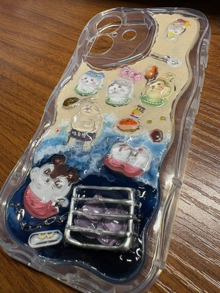 シールにないものは全てレジンで自作
