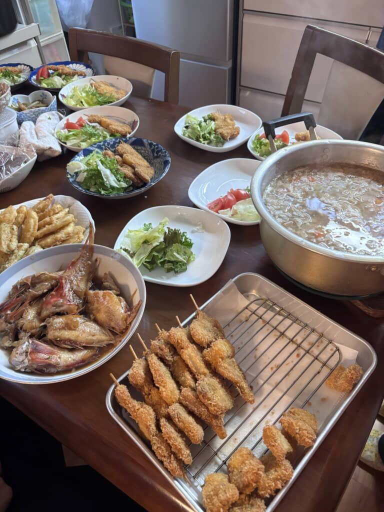 揚げ物も煮付けもある！