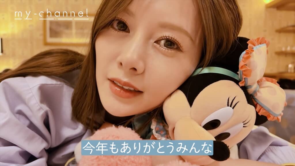 誕生日記念にディズニーアンバサダーホテルに宿泊した元乃木坂46の白石麻衣