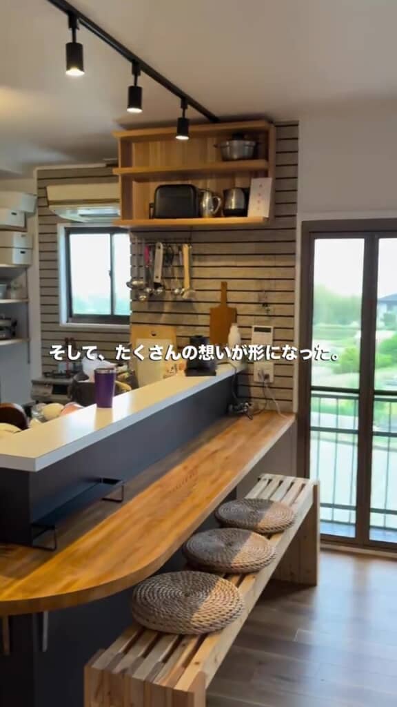 カウンターキッチンが完成