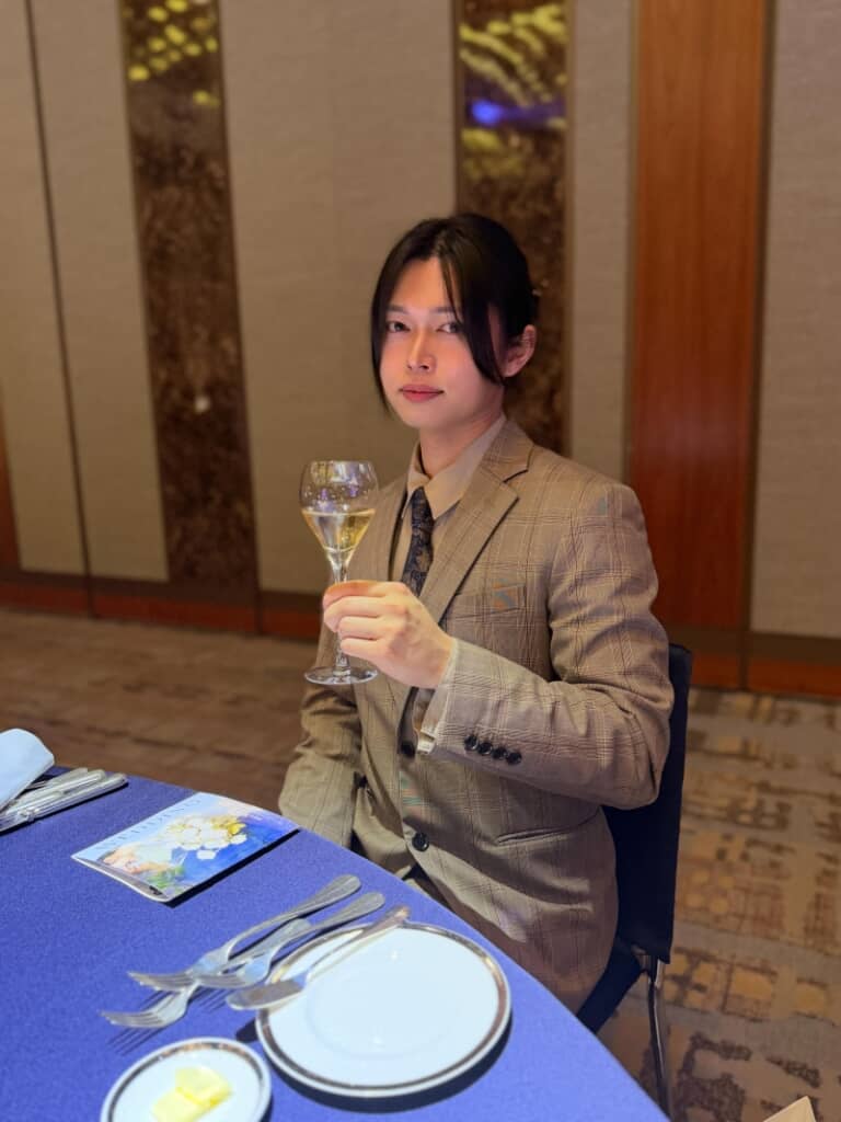 英国紳士のような着こなし