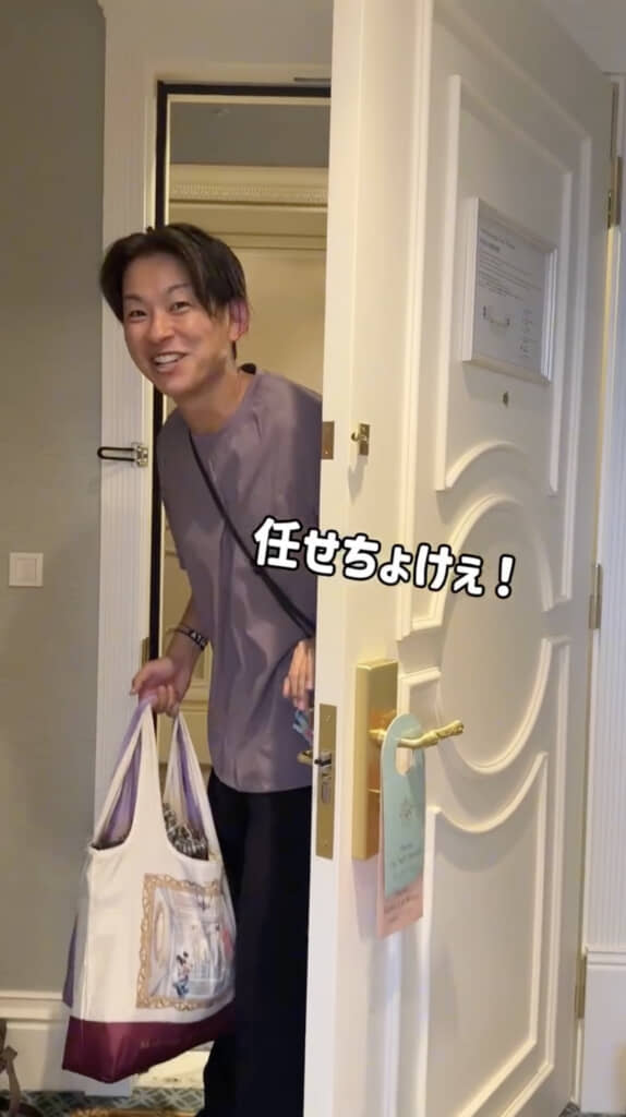 ホテルのランドリーで洗濯をしてくれます