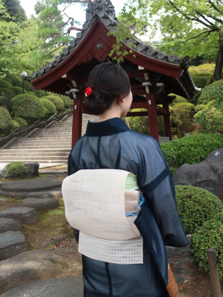 華やかなお太鼓結び