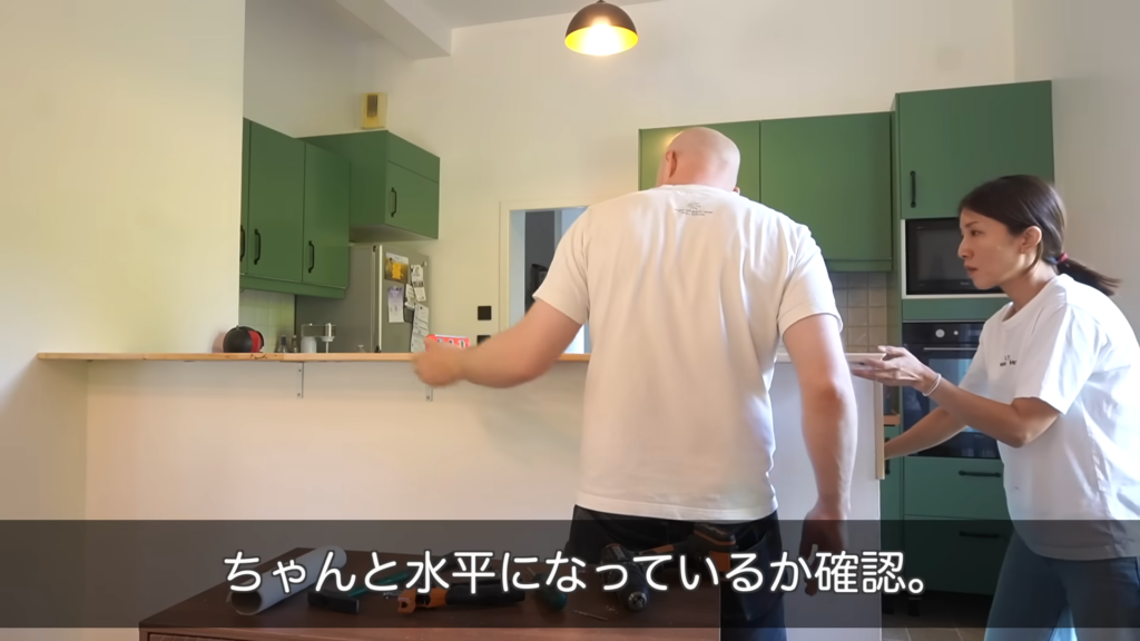 マキタ大好きなフランス人夫と日本人妻のキッチンDIY