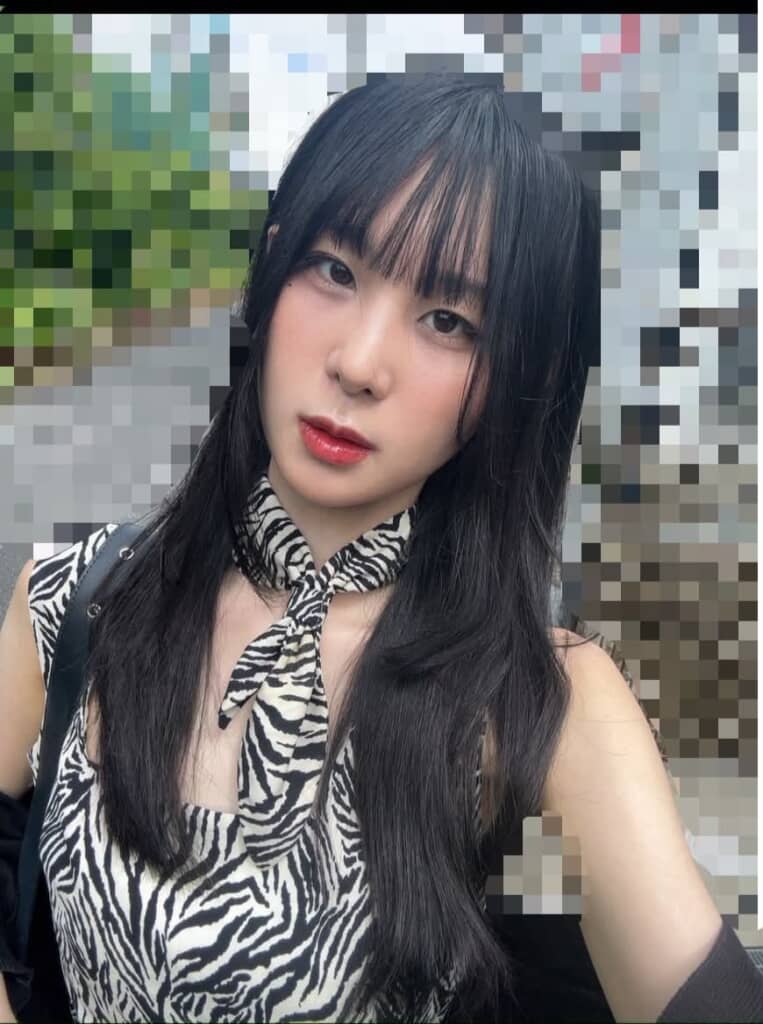 少し大人っぽいルック
