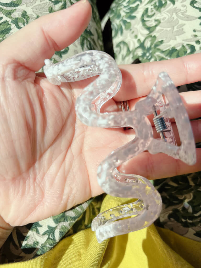セリアで買った110円のヘアクリップ