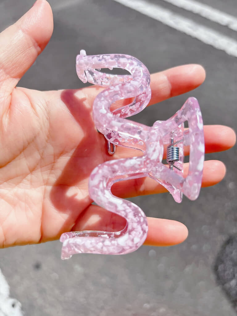 キュートなピンクに変化！