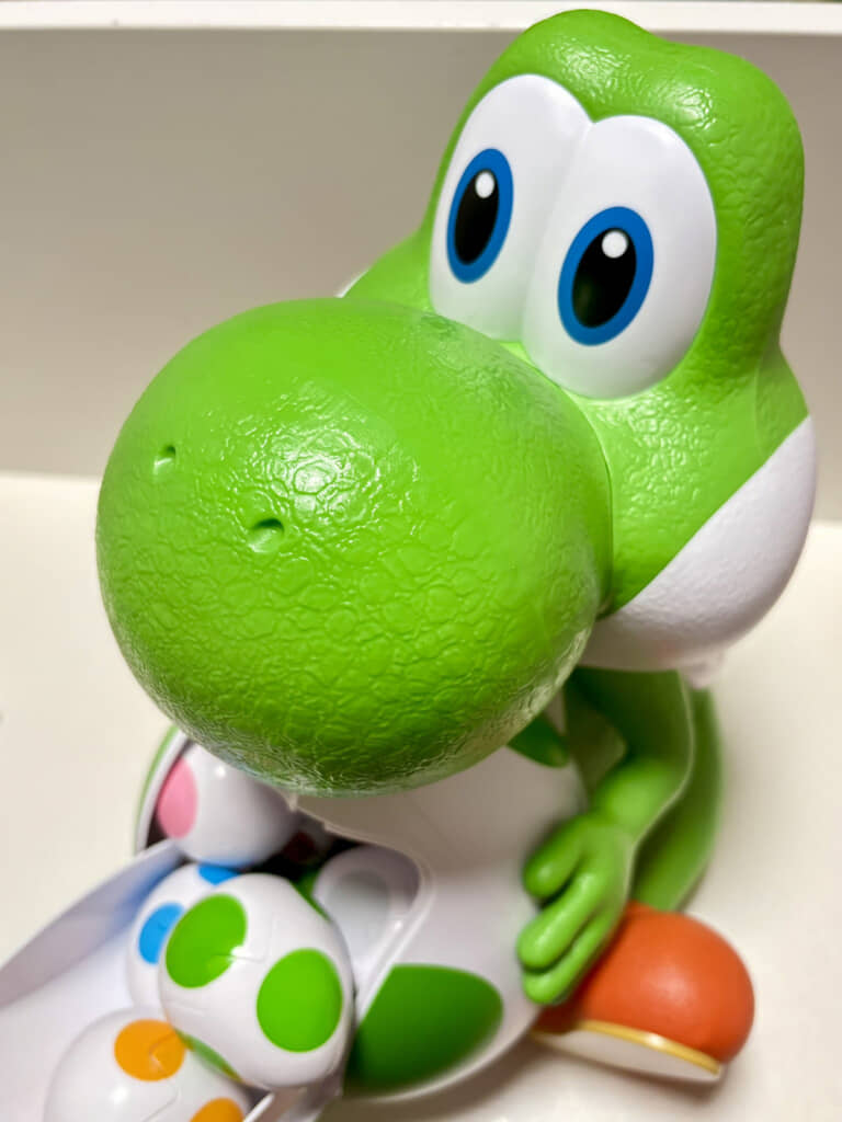 ヨッシーの中から卵が……！