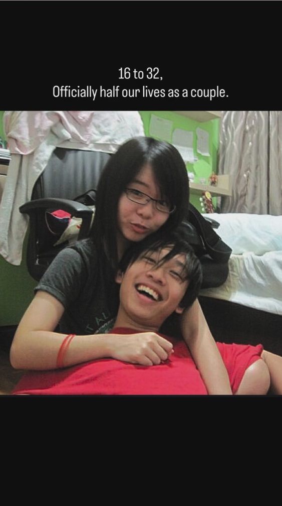 16歳のころの2人（※画像はInstagramアカウント／「Gaz Leong」から）