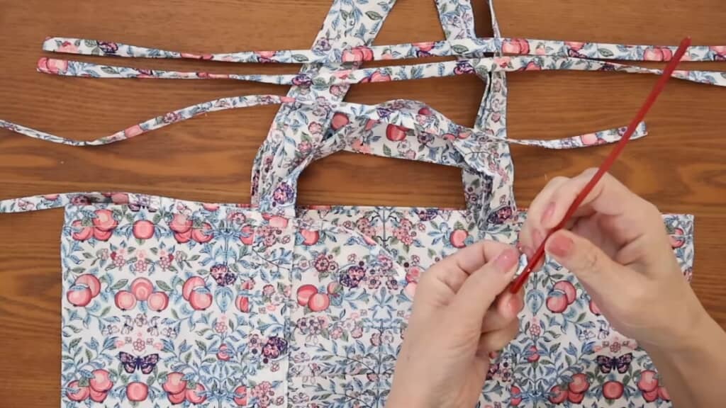 バッグの本体ができました