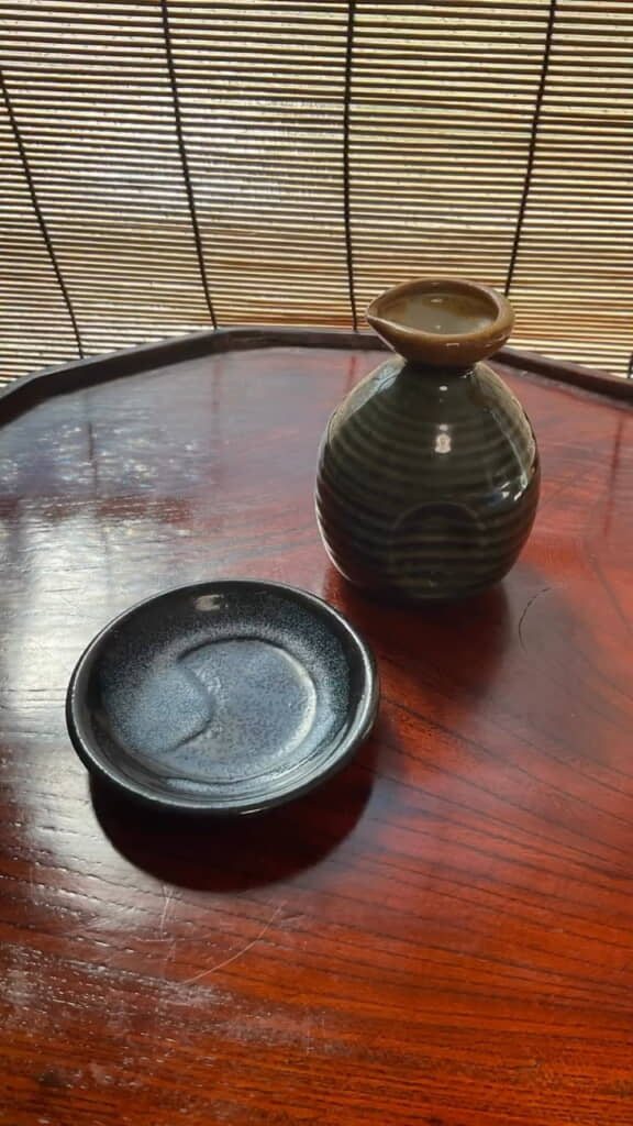 蕎麦つゆのとっくりも