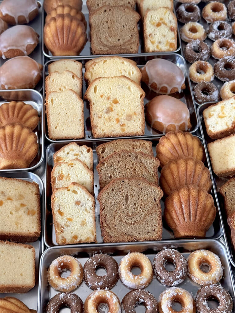 パウンドケーキやマドレーヌも作っています