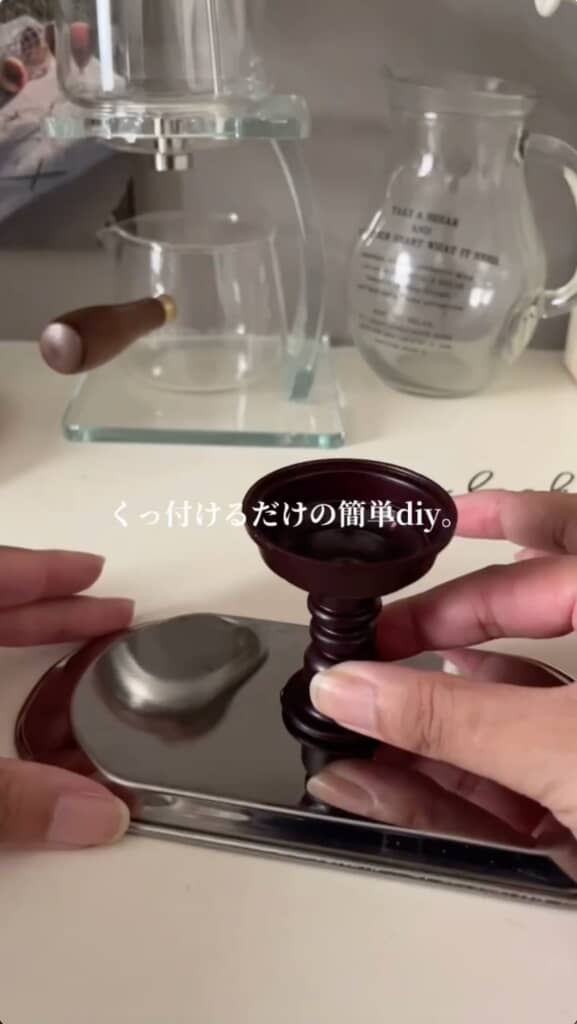 あとは乾くのを待つだけ