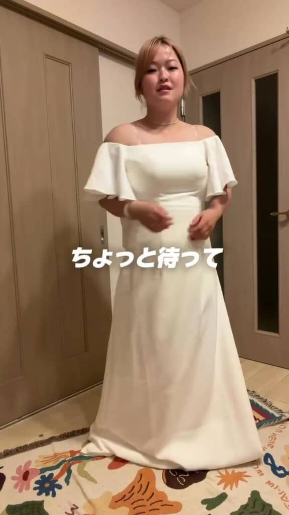 試着中、不穏な音が……