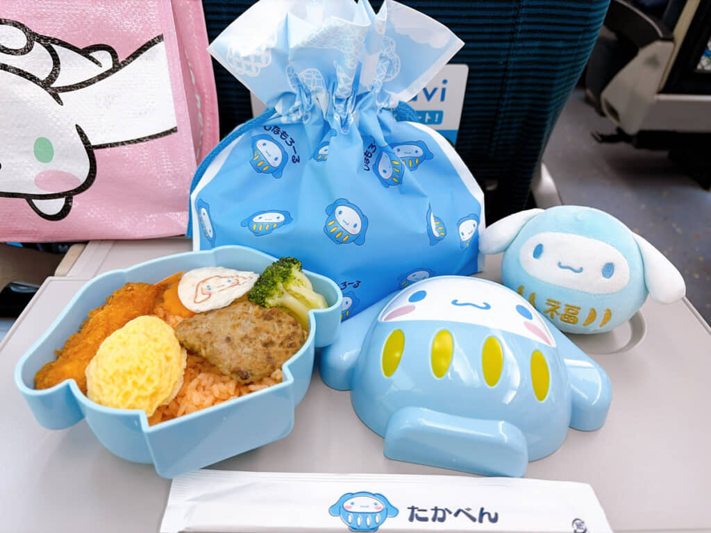 話題になったシナモロールのお弁当