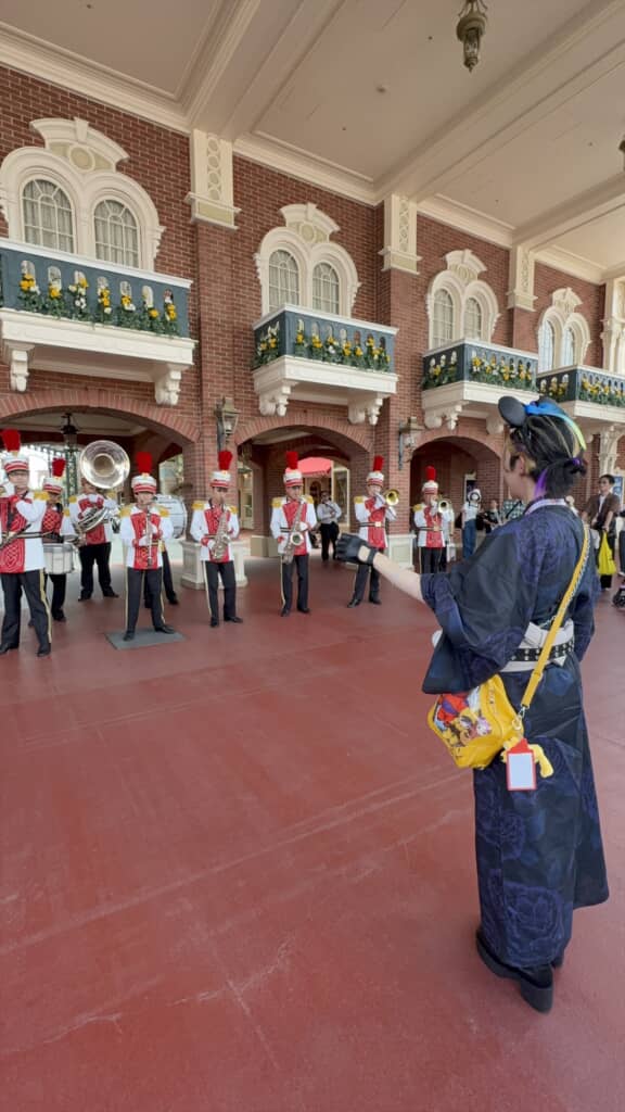 お誕生日ディズニーで東京ディズニーランド・バンドの指揮者を体験