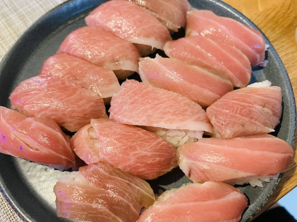 大量の大トロ!